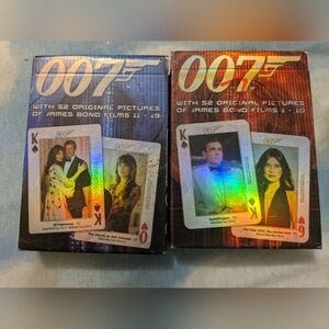 007 James Bond Playing Cards 2 Decks